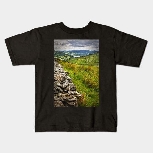 Windermere from The Kirkstone Pass Kids T-Shirt by IanWL